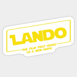 Lando (solo parody) Sticker